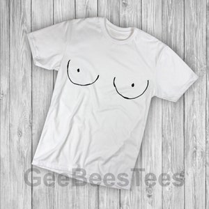 I Wish These Were Brains WOMENS T-SHIRT Breasts T@Ts Boobs Funny birthday  gift