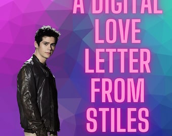 Stiles Teen Wolf Rollenspiel Liebesbrief Eine digitale E-Mail von Stiles Stilinski Plus extra Geschenk!!