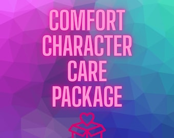 Comfort Character Comfort Package Handwritten Letter With Sweets