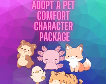 Comfort Character Adopt a Pet Handwritten Letter Package