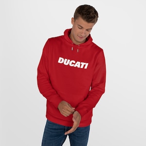 Warm and Cozy Unisex Ducati Hoodie | Fleece-Lined