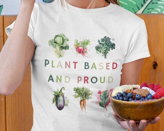 Vegan t shirt Plant based shirt Vegan shirt Vegan gift Vegetarian gift for Vegan Vegetarian tshirt Veggie Shirt Vegan Clothing