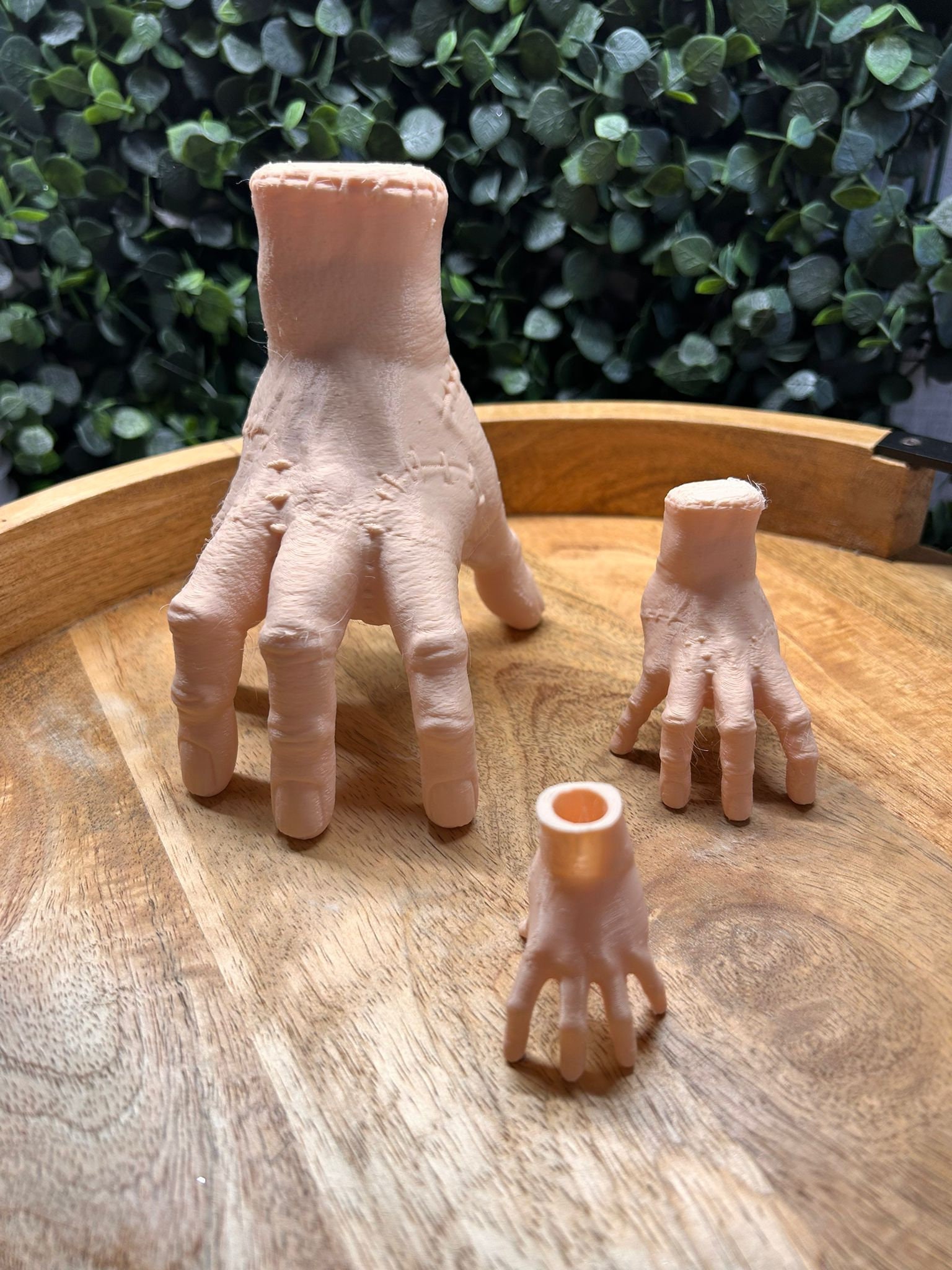 3D Printed Thing Hand - Straw Topper - Small, Medium, Large