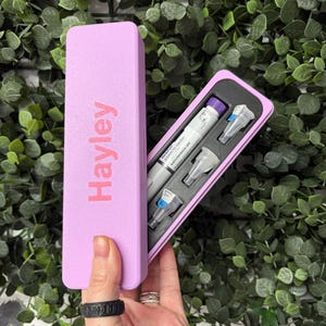 Personalized Kwikpen Travel Case: Fridge Storage, Pen & Pods