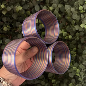 Snowglobe Ring: Multicolour Glitter Catcher, Tumbler Tool