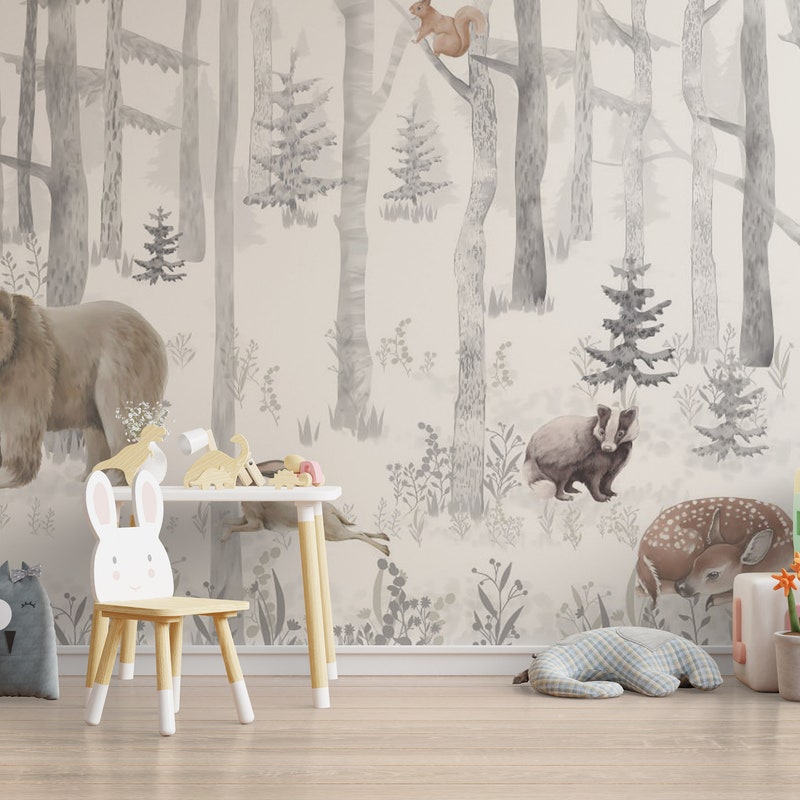 Beautiful view of Textured Peel And Stick Wall Stickers For Kids