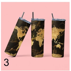 Weltkarte 20 Unzen Becher, Länder der Welt, Sublimationsbecher
