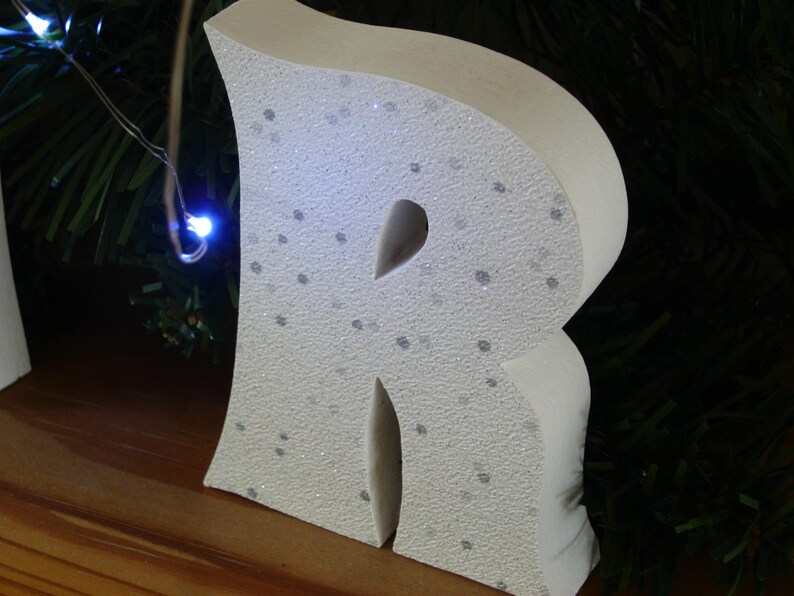 CHRISTMAS Standing Wooden Word Art Set Hand Made Unique Etsy