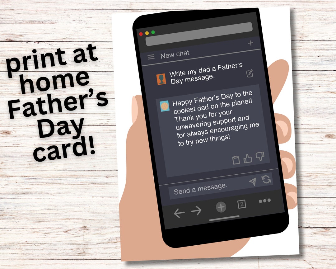 Nerdy Fathers Day Card Printable Fathers Day Card - Etsy