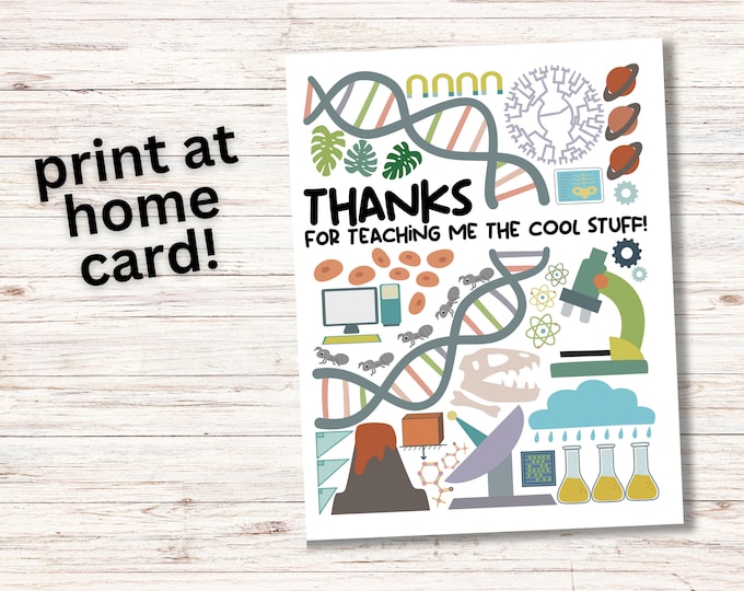 Thanks Science Compound This item is unavailable - Etsy
