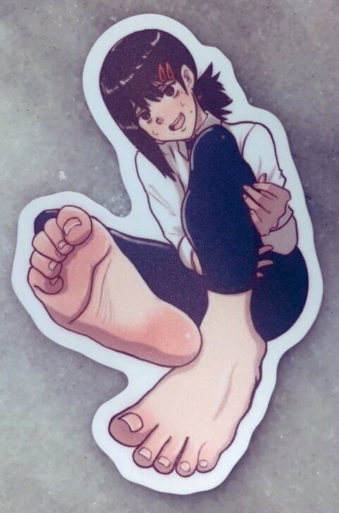 devil hunter anime sticker – Sleepy Mipi