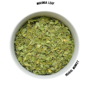 Hoja de moringa / Moringa oleifera / Hoja de moringa orgánica