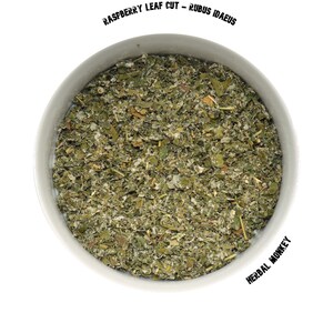 Raspberry Leaf Cut | Rubus idaeus | Organic Raspberry Leaf | Dried Herb | Raspberry Leaf Tea | Natural Digestive Support | Organic Herb