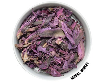 Red Lotus Flowers Cut | Nymphaea Rubra | 100% Natural A++ Grade Cut Flowers & Petals | Tea