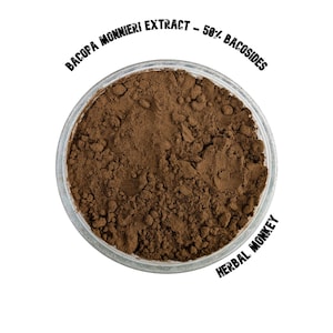 Bacopa Monnieri Extract 50 percent Bacosides | Bacopa | High Quality 50%
