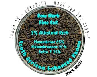 Kanna 3-E Enhanced Raw Herb | Ceremonial Botanical From South Africa