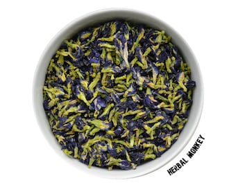 Butterfly Pea Flowers  | Clitoria Ternatea | Natural A++ Flowers | Blue Butterfly Pea Tea | Antioxidant