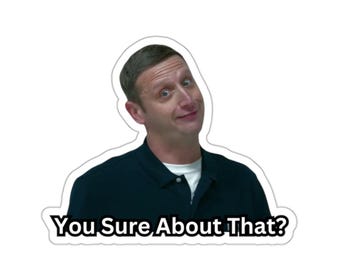 Ik vind dat je sticker moet achterlaten | Tim Robinson-stickers ITYSL | Weet je zeker van die sticker | ITYSL-sticker