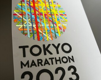 Tokyo Marathon 2023 Logo HTV Iron on