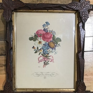 Arts and Crafts Botanical Print