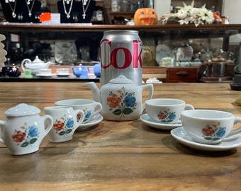 Miniatuur Japans theeservies