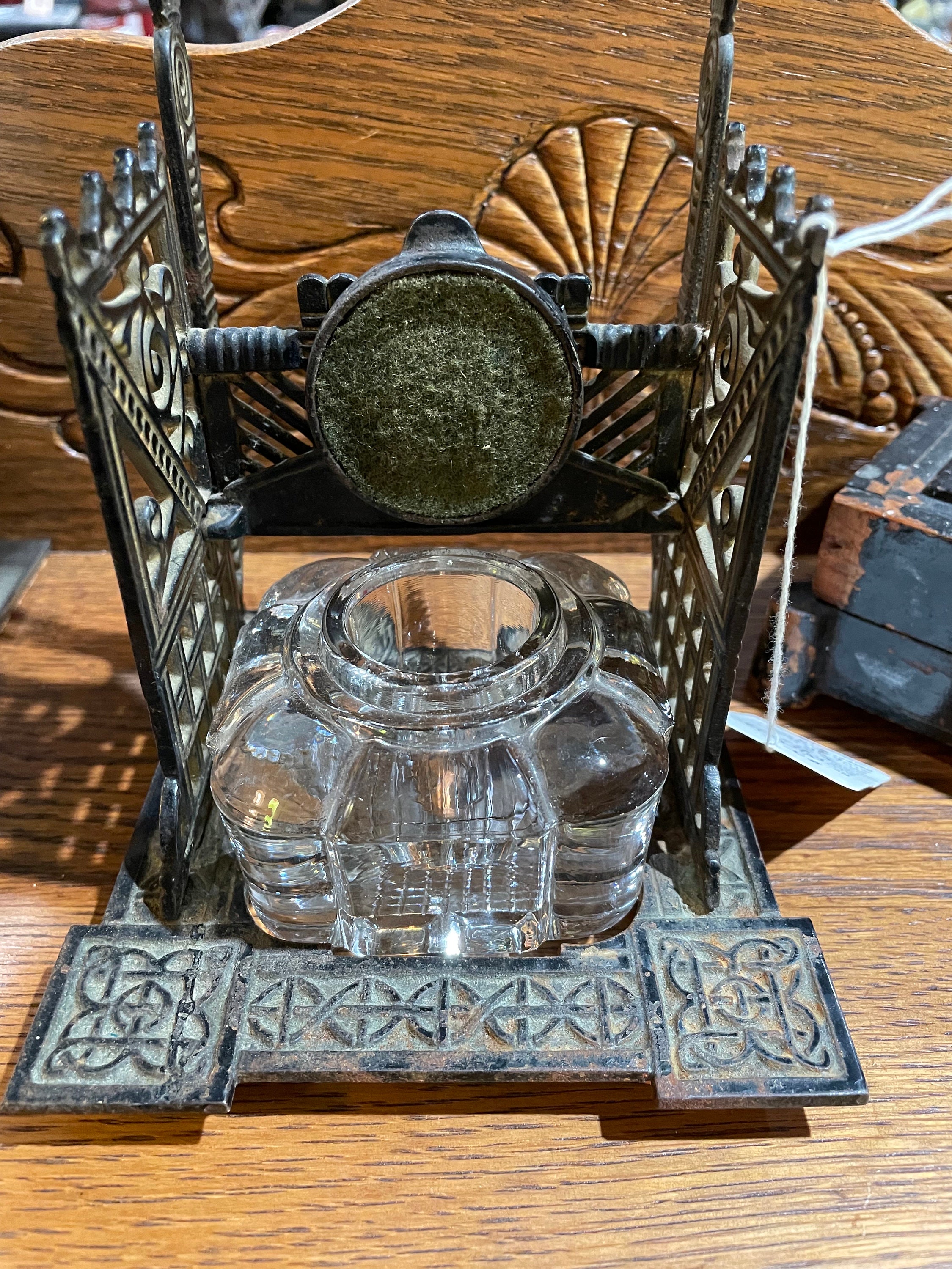 Victorian Inkwell - Etsy