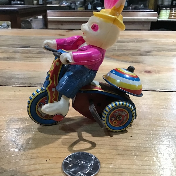 1950’s Tin Litho Bunny Wind-Up