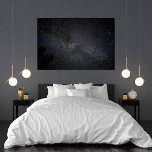 Sternenhimmel Milchstraße Starry sky Milky Way Digitaler Download Poster Kunstdruck Fotografie Wanddekoration Bild Picture