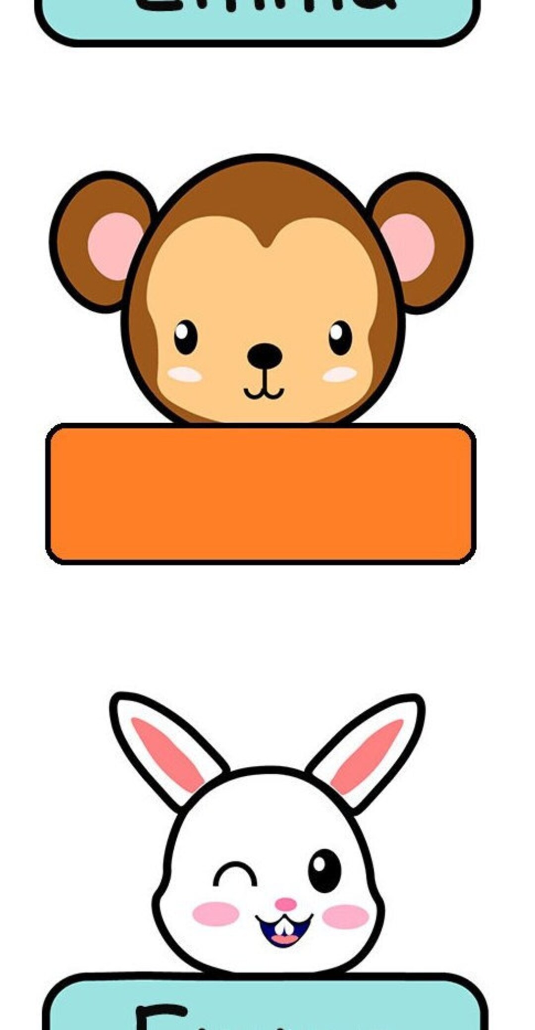 Animal Stickers Etsy