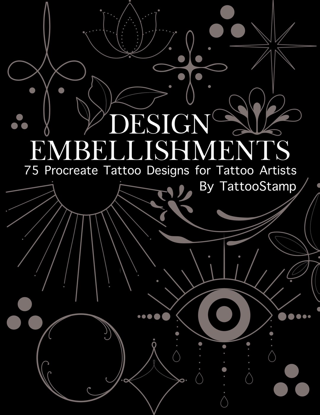 Embellishment Tattoo Design Ornamental Procreate Stamps Ornamental ...