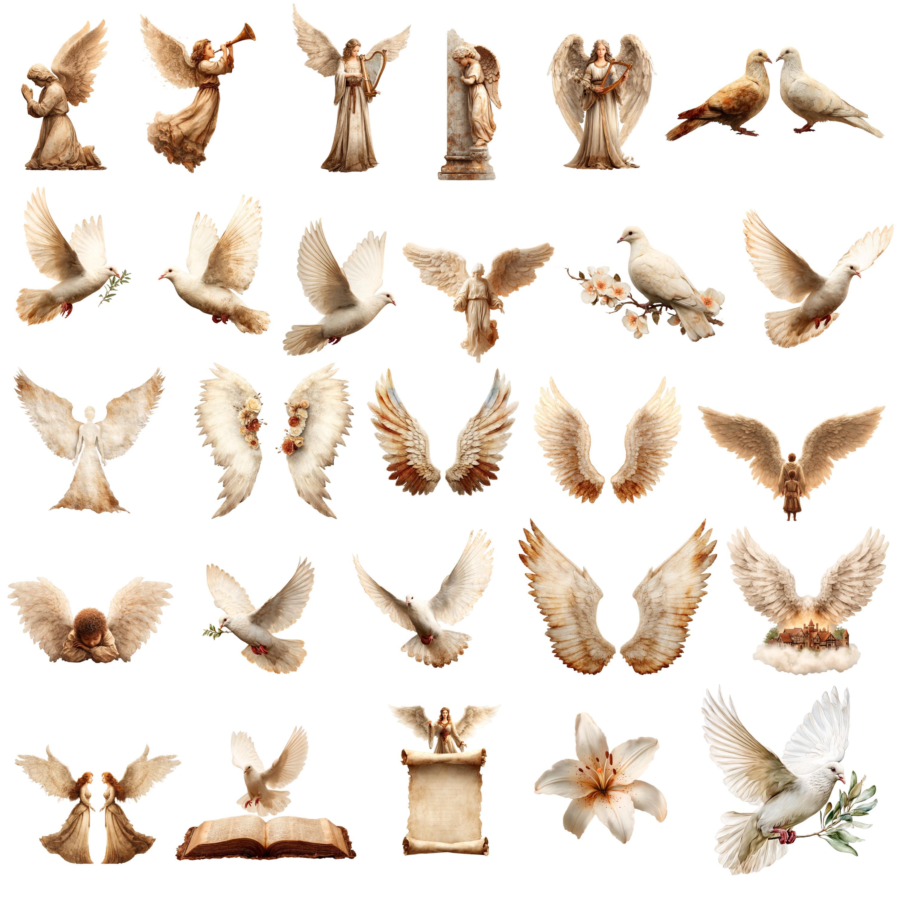 Christian Clipart Bundle, Bible Story PNG Set, Religious Graphics - Etsy