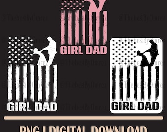 Flicka pappaklubb PNG, fars dag-present (digital nedladdning)
