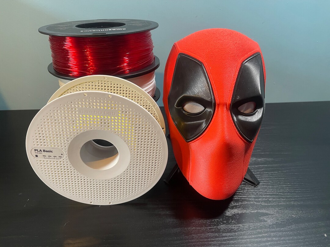Deadpool 3D Printed Helmet Mask Etsy