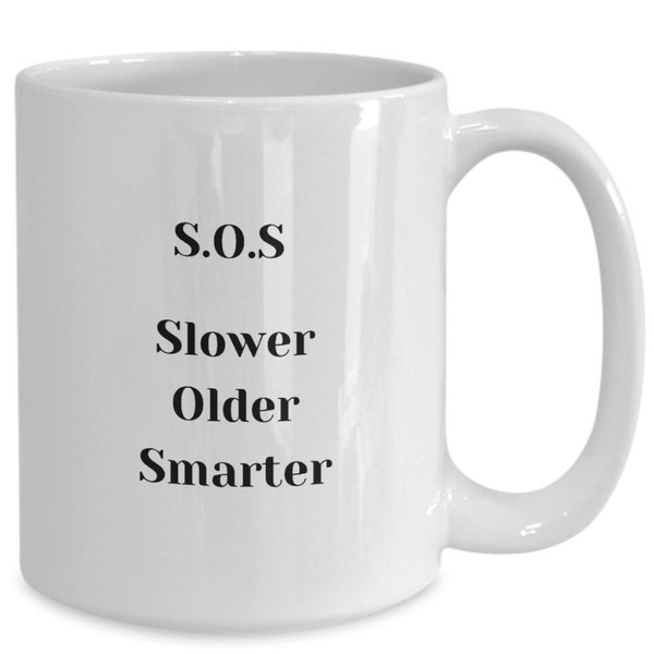 S.o.s. slower, older, smarter. less adrenaline more paced. celebrate age