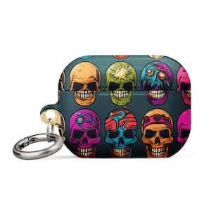 Colorful Skull Design Case for AirPods®