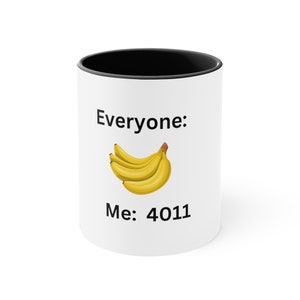 Mug for Retail Grocery Clerks Who Know Their UPC Numbers Two Tone Accent Coffee Mug, 11oz