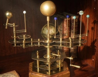 Vintage 17" Orrery A  Perfect Piece to Display at Home  | home decor | antique solar system | desk accessories