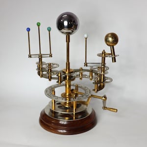 Sonnensystem-Modell, voll funktionsfähig, Tellurion, himmlisches Geschenk für Astro-Liebhaber, Orrery, antikes Geschenk