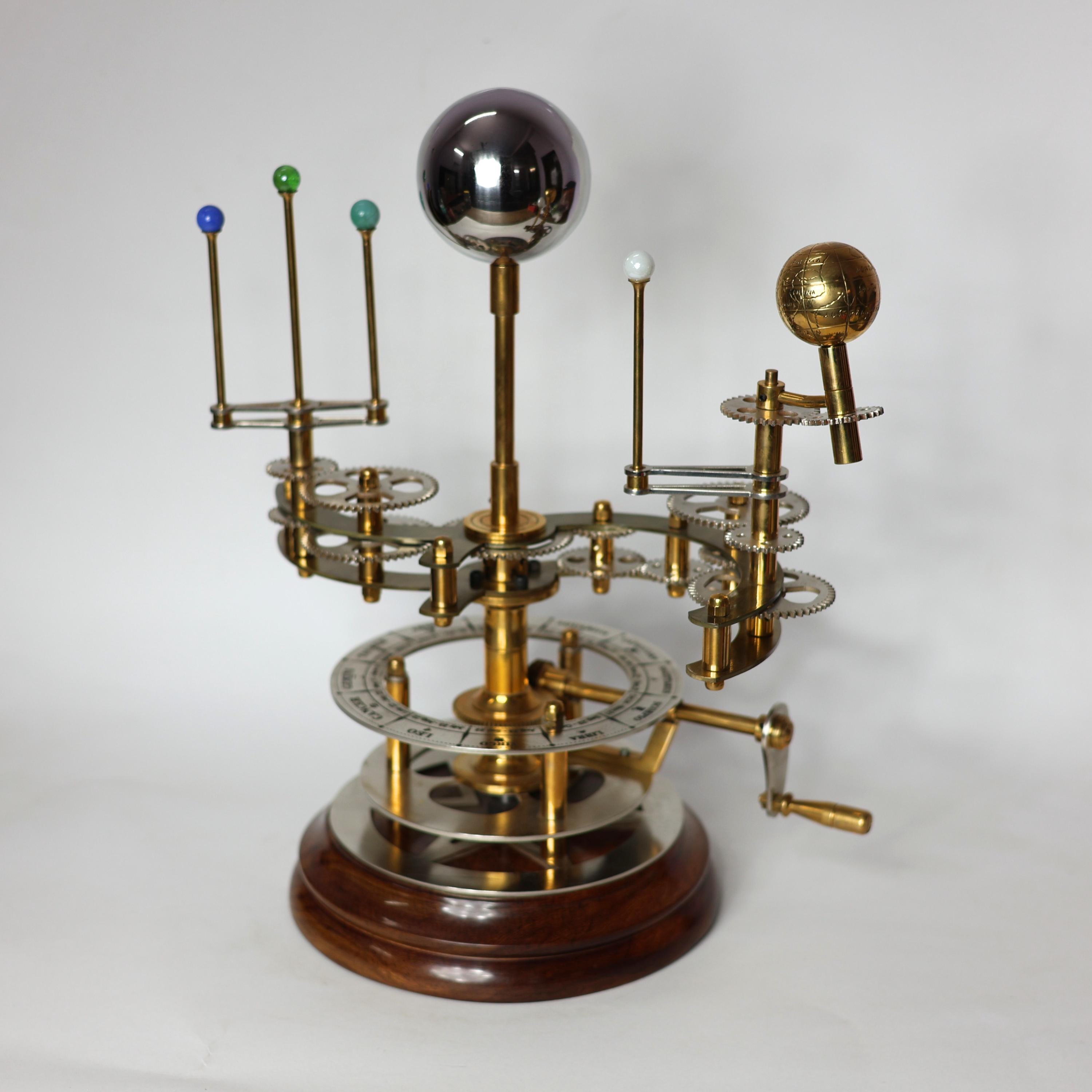 Orrery Fully Functional Tellurion Celestial Gift for Astro Lovers Orrery Christmas Gift 17"
