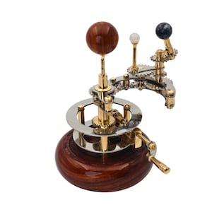 Orrery A Premium Home Décor 8 &quot;Kunststück, Sonnensystem mit Halbedelstein oder Murmeln