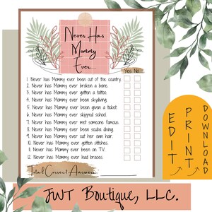 Boho baby shower games, baby shower games printable, baby shower games girl, baby shower games boy, baby shower party, party games for baby