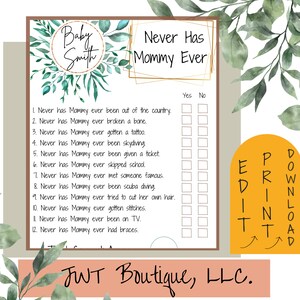 Baby shower games, baby shower games printable, baby shower games girl, baby shower games boy, baby shower games floral, baby shower game