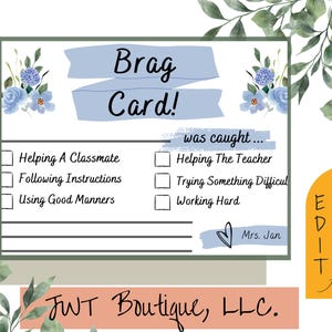 Tarjeta de alarde, tarjetas de notas para maestros, tarjetas de afirmación positiva para maestros, regreso a clases, tarjeta de comentarios para maestros, notas de aliento, tarjetas alegres