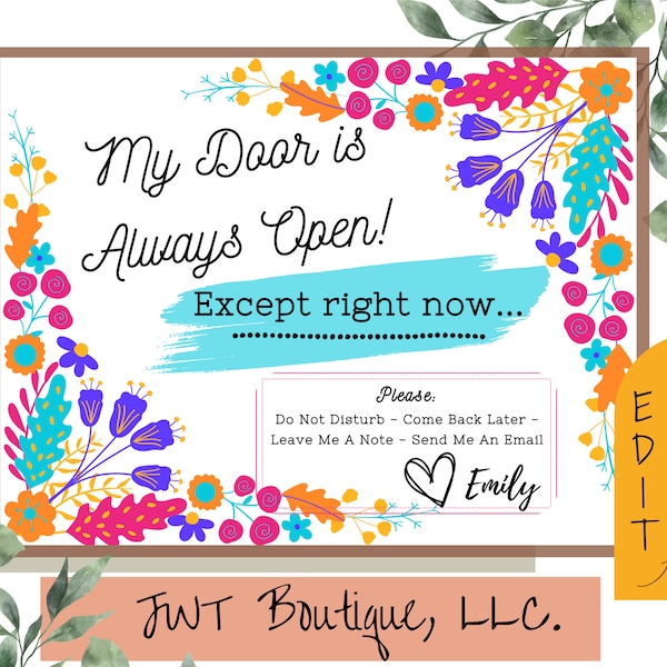 Funny Office Sign - Etsy