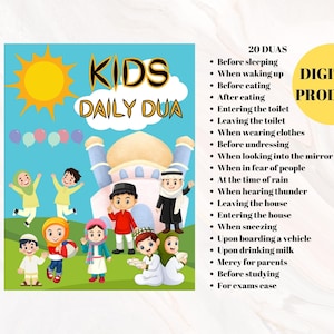 Kids Daily Dua Book | My Daily Dua Book | Dua Book for Kids | Dua and Azkar