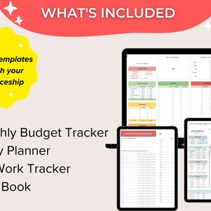 The Degree Apprentice Survival Kit: Editable Budget, Study, Work ...