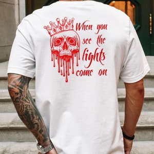 NA recovery skull mens unisex white/black tee for narcotics anonymous NA symbol t-shirt, AA 12 step program mens recovery t-shirt
