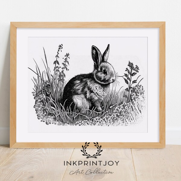Antique Rabbit - Etsy