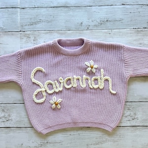 Baby and Toddler Name Sweater image 6