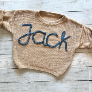 Baby and Toddler Name Sweater image 8